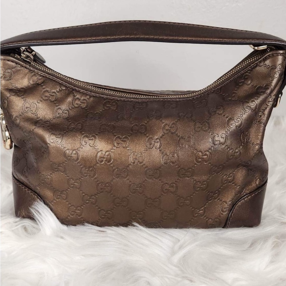 •SALE• 🤎Authentic Gucci Brown Guccissima Hobo Bag 269959🤎